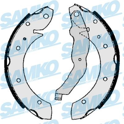 SAMKO Sada brzdových čeľustí 86860 SAMKO 86860 Brzdové čeluste BMW E36 Compact lacné