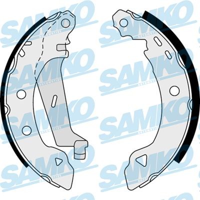 SAMKO Jeu de mâchoires de frein 87530 SAMKO 87530 Mâchoires de frein FIAT MAREA d'origine