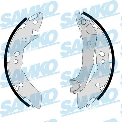 Σετ σιαγόνων φρένων SAMKO 87710 SAMKO 87710: Σιαγόνων φρένων Hyundai ATOS 2012