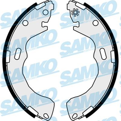SAMKO Piduriklotside komplekt 88030 SAMKO 88030 Trummelpiduriklotsid Edge U387 hind