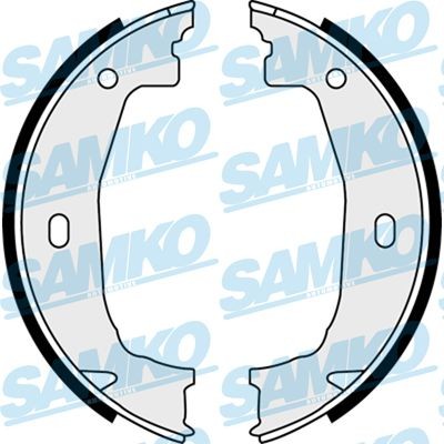 SAMKO Bremsebakkesæt, parkeringsbremse 88100 Håndbremsebakker SAMKO Fiat DUCATO 88100
