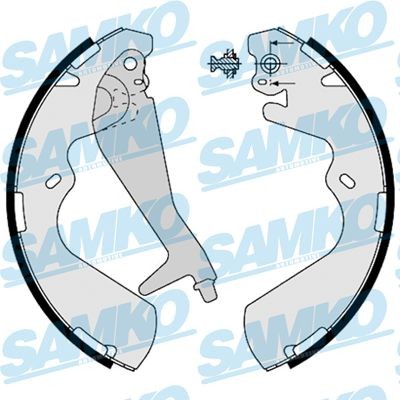 SAMKO Bromsbacksats 88240 Bromsbacksats Hyundai TQ 88240 SAMKO