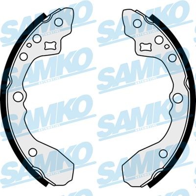 SAMKO Jogo de maxilas de travão 88490 SAMKO 88490 Kit freio a tambor Kia Sorento XM preço