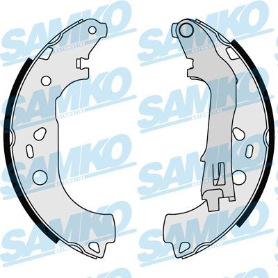 SAMKO Brake Shoe Set 88590 SAMKO 88590 Brake Shoe Set CADILLAC CTS I Saloon (GMX320) 3.6 257 hp 2007