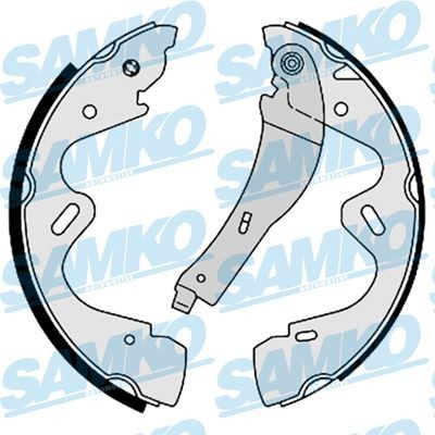 Remschoenset SAMKO 88730 SAMKO 88730: Remschoenen Nissan TERRANO 2002