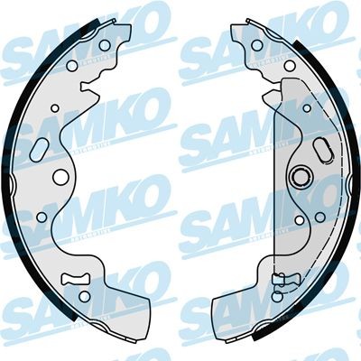 SAMKO Sada brzdových čeľustí 88820 SAMKO 88820 Brzdové čeluste Land Rover Freelander Cabrio lacné