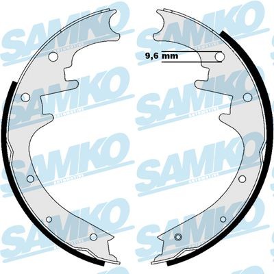SAMKO Kit ganasce freni 88990 SAMKO 88990 Kit ganasce freni