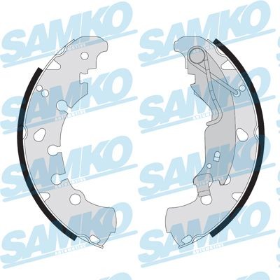 SAMKO Brake Shoe Set 89090 SAMKO 89090 Vauxhall Corsa D brake shoe set replacement