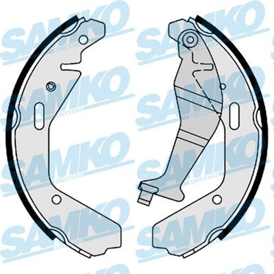 SAMKO Remschoenset 89130 SAMKO 89130 Remschoenen set Opel Agila h00 prijs
