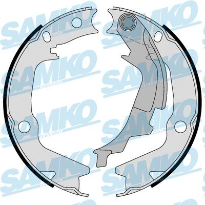 SAMKO Bremseskosett, håndbrems 89430 89430 Håndbremse SKODA FABIA SAMKO
