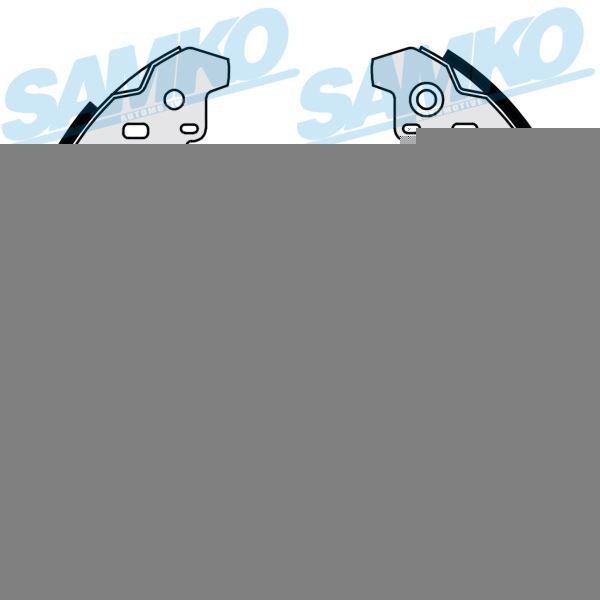 SAMKO Brake Shoe Set 89480 89480 SAMKO brake shoes NISSAN NV200