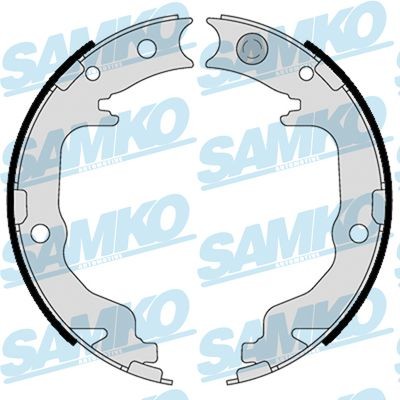 Jogo de maxilas de travão, travão de estacionamento SAMKO 89540 SAMKO 89540: Maxilas de travão de mão Citroen C4 2009