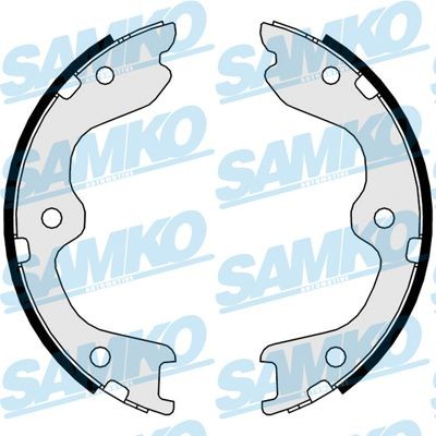 SAMKO Handbromsbackar 89740 SAMKO 89740 Handbroms Nissan 350z Roadster original