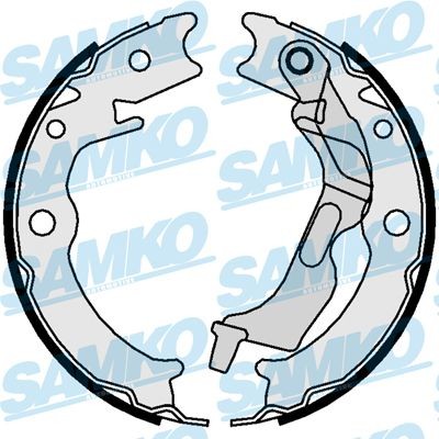 SAMKO Piduriklotside komplekt, seisupidur 89780 SAMKO 89780 Piduriklotside komplekt seisupidur Corsa B Hatchback hind