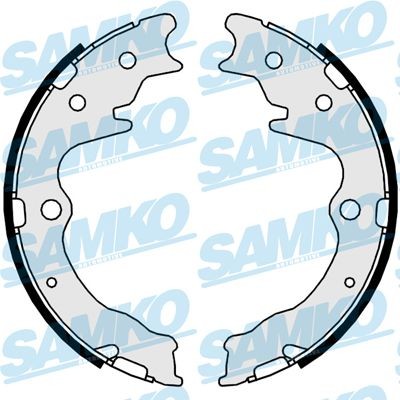 SAMKO Handbromsbackar 89820 SAMKO 89820 Handbromsbackar Dodge JOURNEY kostand