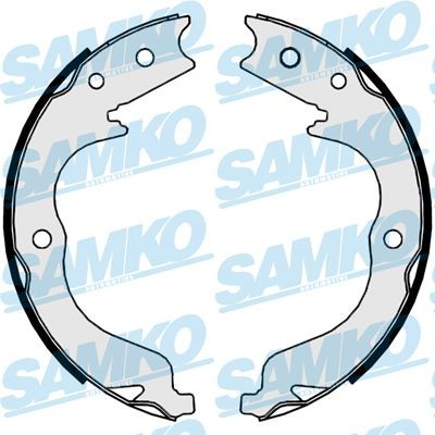 SAMKO Handbrake shoes 89860 SAMKO 89860 Subaru Impreza 3 handbrake shoes cost