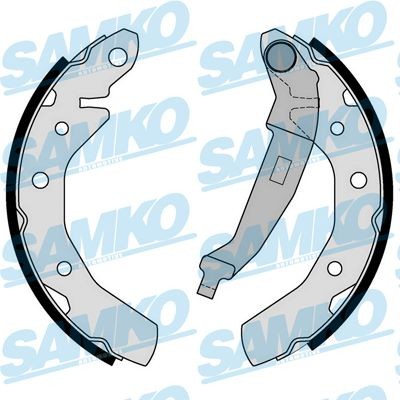 Brake Shoe Set SAMKO 89990 SAMKO 89990 2011 DAEWOO MATIZ brake shoes replacement