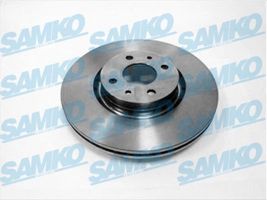 SAMKO Δισκόπλακα A2173V Δίσκοι φρένων SAMKO Peugeot 107 A2173V