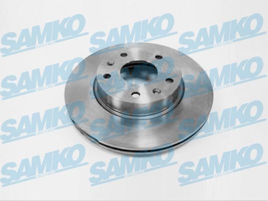 Remschijf SAMKO A4000V SAMKO A4000V Remschijven LAND ROVER FREELANDER 2003