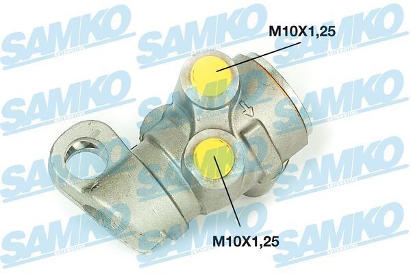 SAMKO Remkrachtverdeler D07412 SAMKO D07412 Remkrachtregelaar Thema Sedan (834) prijs