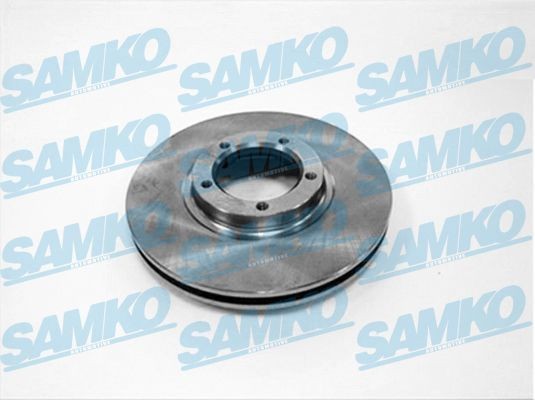 SAMKO Bremseskive F1601V SAMKO F1601V Bremseskive FORD Transit Mk4 Van (VE83) 2.5 TD (EAS) 75 HK 2000