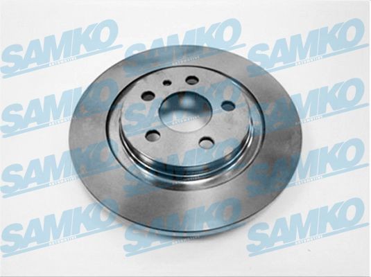 SAMKO Brake disc F2009P SAMKO F2009P PEUGEOT 807 rear brake discs