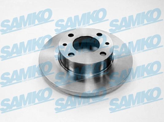 SAMKO Bremseskive F2021P SAMKO F2021P Bremseskive Prisma 831 pris