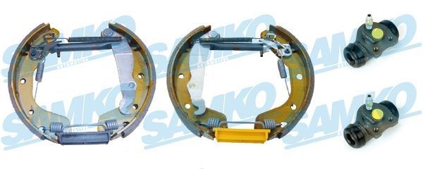 SAMKO Bremžu loku komplekts KEG343 cena Bremžu loku Opel F08, W5L KEG343 SAMKO