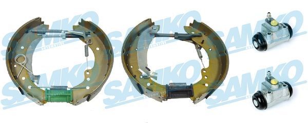 SAMKO Bremsesett, trommebremse KEG349 KEG349 SAMKO Bremsesett, trommebremse Skoda billige
