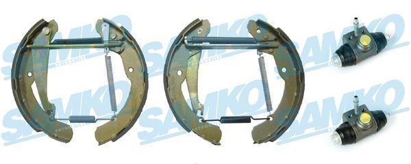 SAMKO Bromsbacksats KEG516 SAMKO KEG516 Bromsbackar NISSAN MICRA original