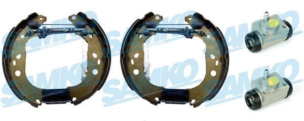 SAMKO Bremsesett, trommebremse KEG543 Bremsesett, trommebremse SAMKO Volkswagen PASSAT KEG543