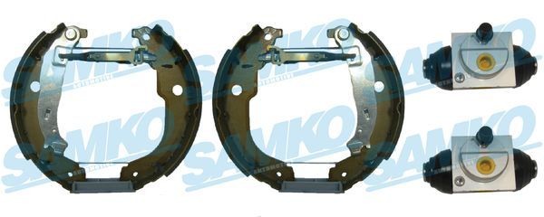 SAMKO Remmenset, trommelrem KEG682 SAMKO KEG682 Remmenset, trommelrem PEUGEOT 207 SW 2.0 HDi 90 Pk 2010