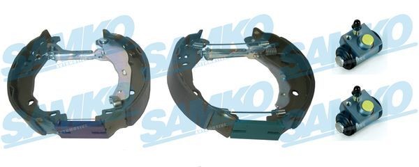 SAMKO Brake Shoe Set KEG816 SAMKO KEG816 Corsa F Hatchback brake shoes rear and front price