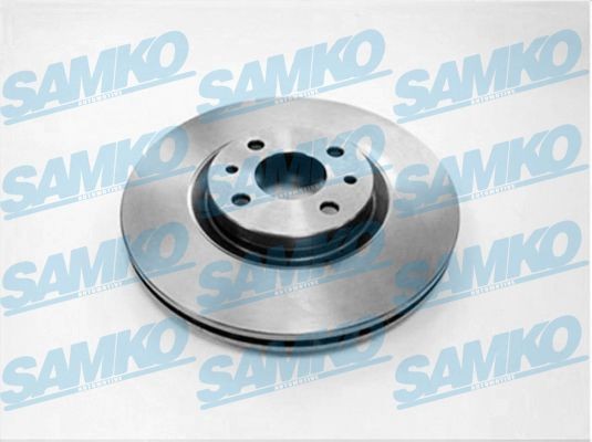 SAMKO Brake disc L2081V Fiat 186 Brake discs and rotors L2081V SAMKO
