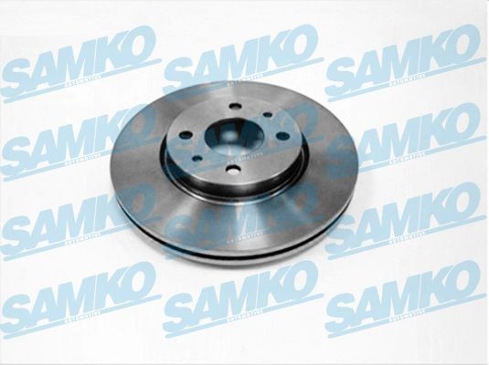 SAMKO Δισκόπλακα L2121V L2121V Δισκόπλακες SAMKO PEUGEOT 107