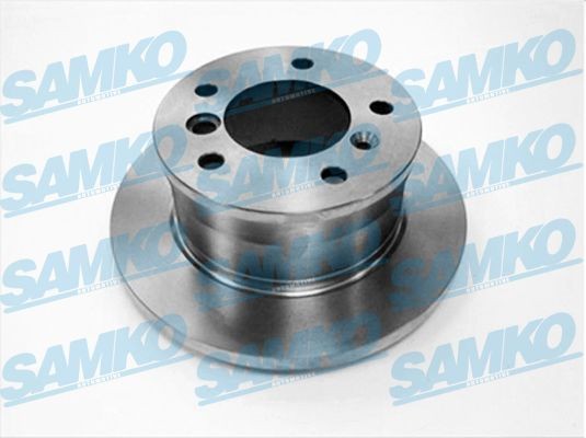 SAMKO Brake disc M2681P SAMKO M2681P Mercedes W461 front brake discs