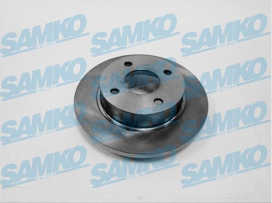 SAMKO Bremseskive N2661P Skivebremser Nissan K11 N2661P SAMKO