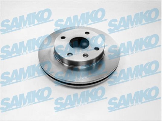 SAMKO Bromsskiva O1007V SAMKO O1007V Bromsskivor Chevrolet Lacetti Sedan fram och bak