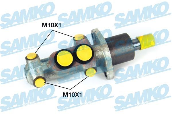 SAMKO Cilindro maestro del freno P02709 SAMKO P02709 Cilindro maestro Audi 80 B3 prezzo