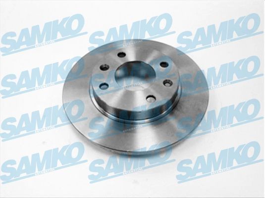 SAMKO Δισκόπλακα P1141P SAMKO P1141P Δισκόπλακα PEUGEOT 205 II Hatchback 1.9 105 PS 1994