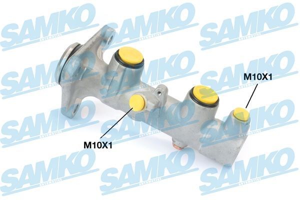 SAMKO Brake master cylinder P30102 SAMKO P30102 TOYOTA Corolla VII Saloon (E100) brake master cylinder replacement