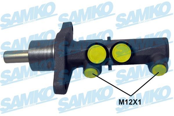 SAMKO Brake master cylinder P30473 SAMKO P30473 Skoda Superb 3t5 brake master cylinder replacement