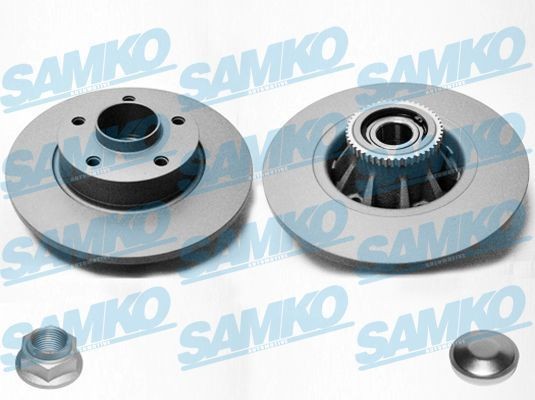 SAMKO Bremseskive R1020PRCA SAMKO R1020PRCA Opel Vivaro A Combi Sports bremseskiver pris