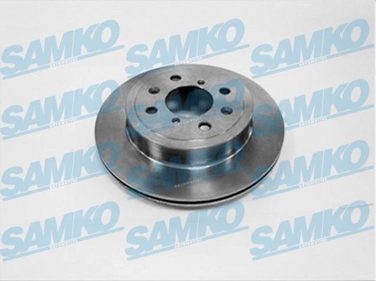 Bremseskive SAMKO S5000V SAMKO S5000V Bremseskiver OPEL AGILA 2001
