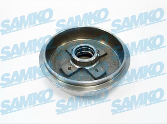 Brake drum SAMKO S70244 SAMKO S70244 2012 VW GOLF brake drum replacement