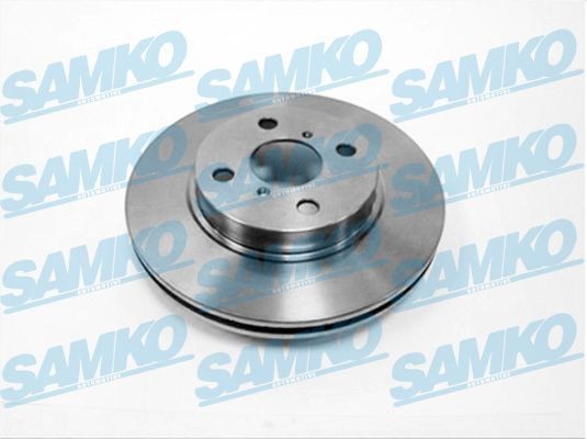 SAMKO Brzdový kotouč T2047V SAMKO T2047V Športové brzdové kotúče Toyota Yaris xp13 originálne cena