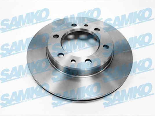 SAMKO Remschijf T2661V SAMKO T2661V Remschijf TOYOTA Land Cruiser 40 Pick-up (J40) 4.0 D (HJ47_P) 103 Pk 1982
