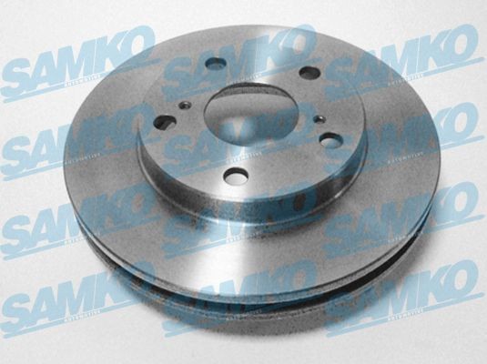 SAMKO Brake disc T2971V SAMKO T2971V TOYOTA Camry III Estate (_V1_) rear brake discs