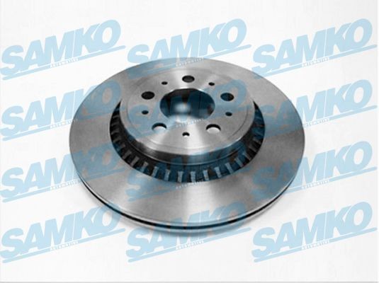 Disco de travão SAMKO V1003V SAMKO V1003V Discos dianteiros e traseiros Volvo XC 90 2003