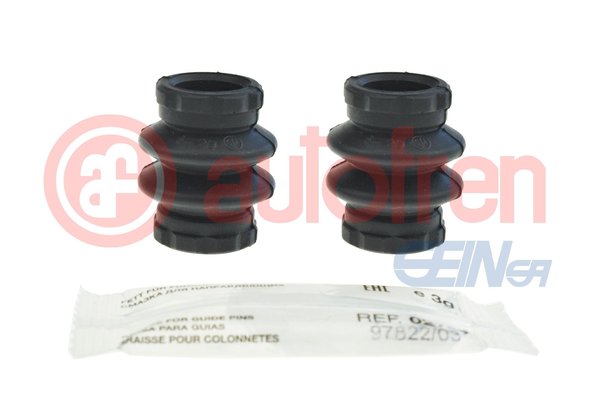 AUTOFREN SEINSA Belg, bremsecaliperføring D7013 AUTOFREN SEINSA D7013 Styrebolt bremsecaliper Citroen Jumper 230 billige